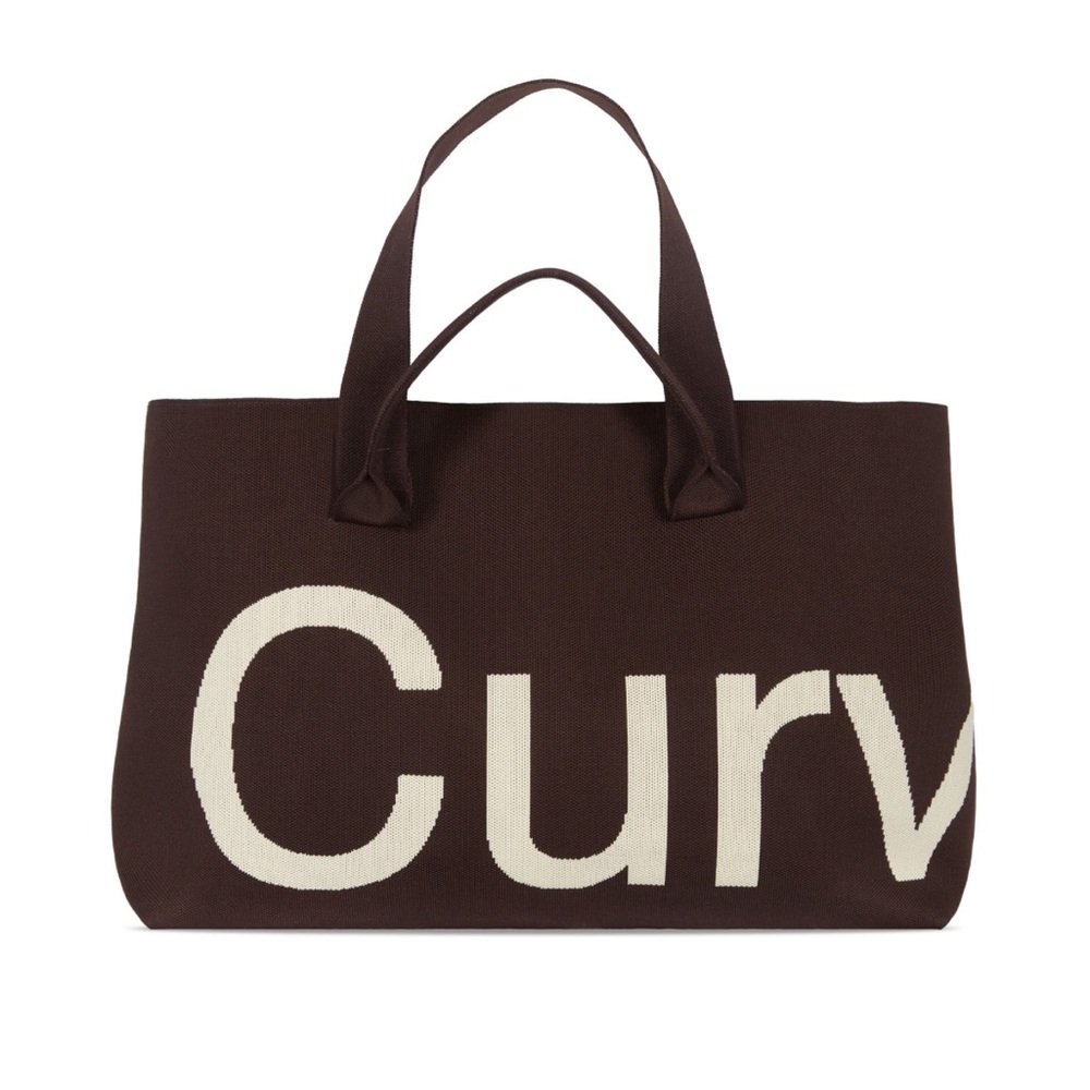 Curves by Sean Brown Tote Bag - Chocolate